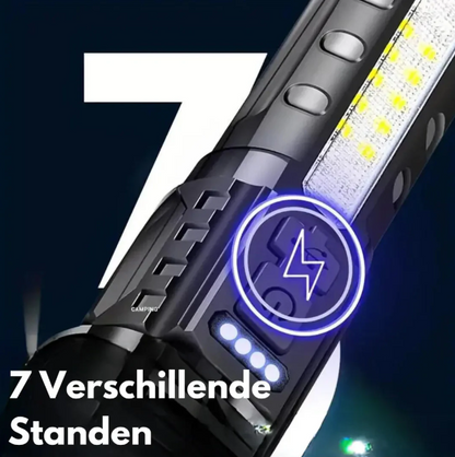 5000 Lumen Taschenlampe – Perfekt für Militär und Outdoor-Aktivitäten