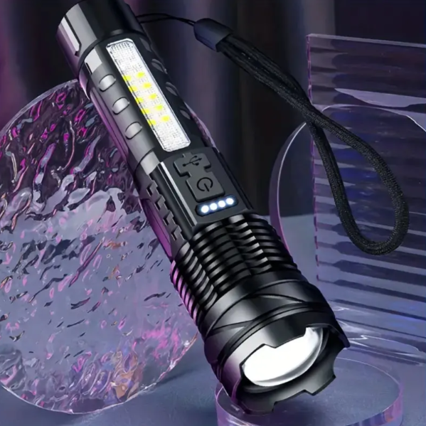 5000 Lumen Taschenlampe – Perfekt für Militär und Outdoor-Aktivitäten