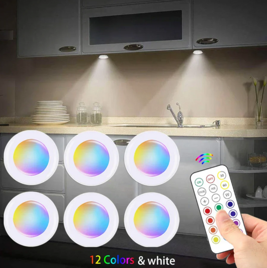 RGB-LED-Unterlichtleiste mit Fernbedienung