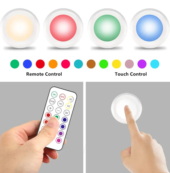RGB-LED-Unterlichtleiste mit Fernbedienung
