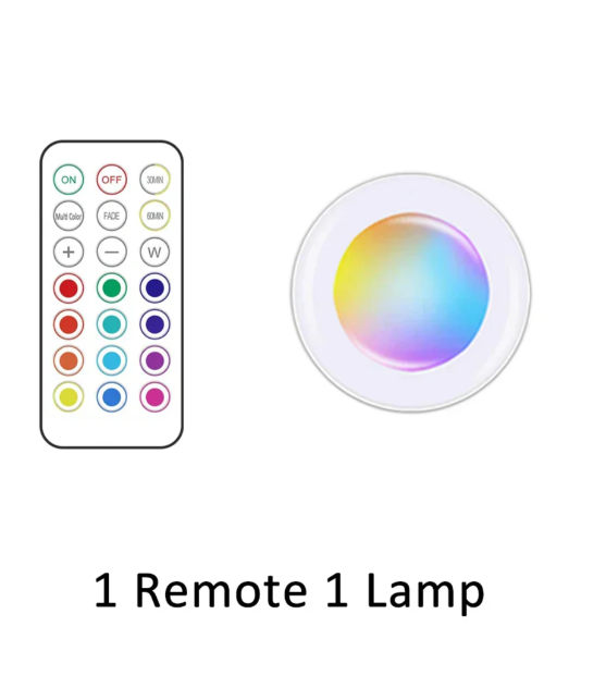 RGB-LED-Unterlichtleiste mit Fernbedienung