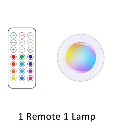 RGB-LED-Unterlichtleiste mit Fernbedienung