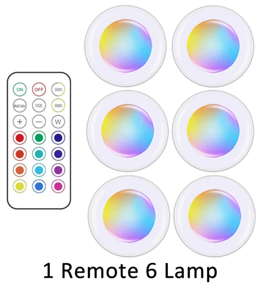 RGB-LED-Unterlichtleiste mit Fernbedienung