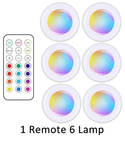 RGB-LED-Unterlichtleiste mit Fernbedienung