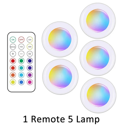 RGB-LED-Unterlichtleiste mit Fernbedienung