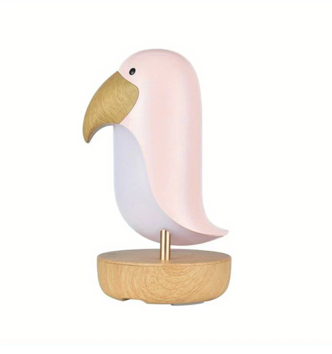 Vogel-Design LED Nachtlampe mit Akku