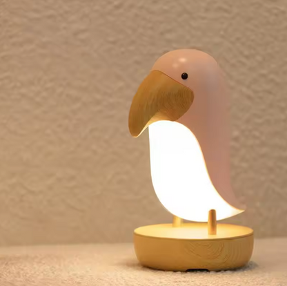 Vogel-Design LED Nachtlampe mit Akku