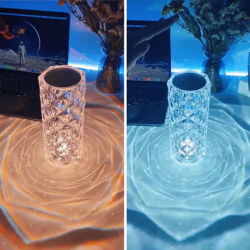 Led Kristall-lampe mit Atmungslicht-Effekt für Stimmungsvolle Beleuchtung