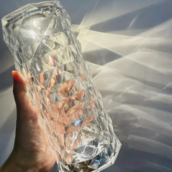 Led Kristall-lampe mit Atmungslicht-Effekt für Stimmungsvolle Beleuchtung