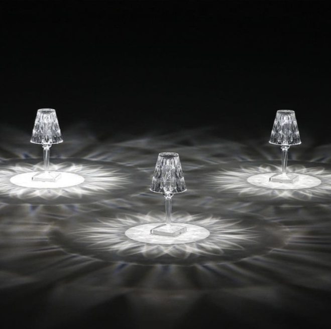 Acrylglas-Kristall-Tischleuchte – Elegante Beleuchtung für Dein Zuhause