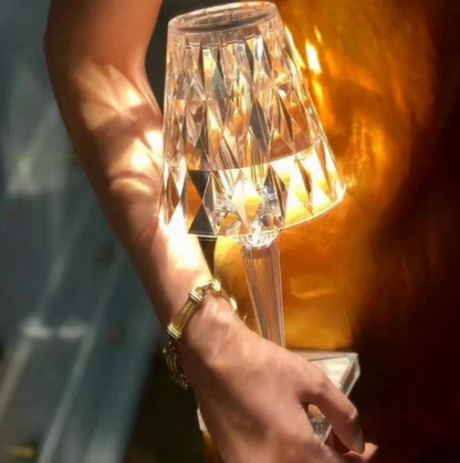 Acrylglas-Kristall-Tischleuchte – Elegante Beleuchtung für Dein Zuhause