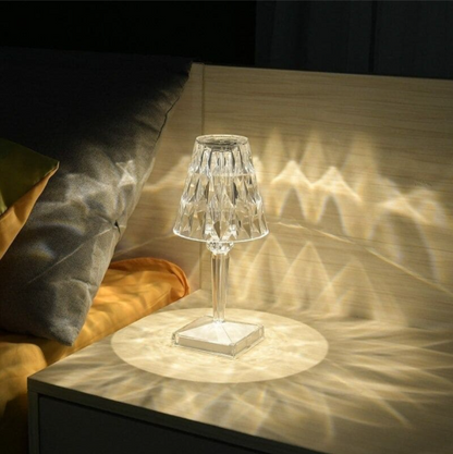 Acrylglas-Kristall-Tischleuchte – Elegante Beleuchtung für Dein Zuhause