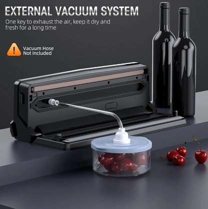 Multifunktionales 8-in-1 Vakuumiergerät mit Folienschneider und Frischhaltefunktion