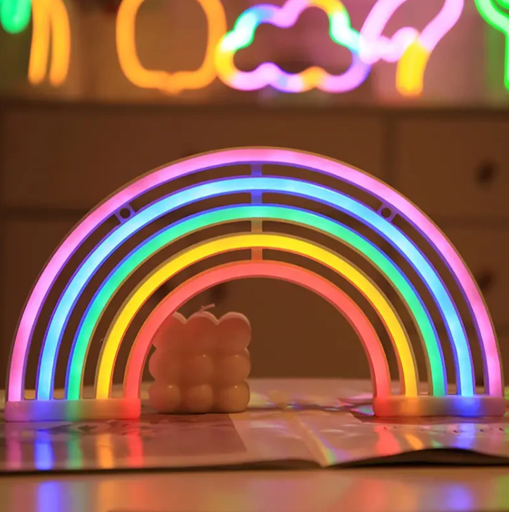 LED Regenbogen Stimmungslicht für Kinderzimmer