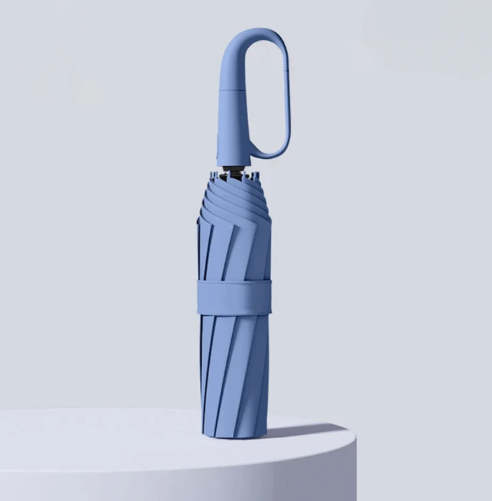 Robuster Regenschirm mit reflektierender Kante – Wind- und regenfest
