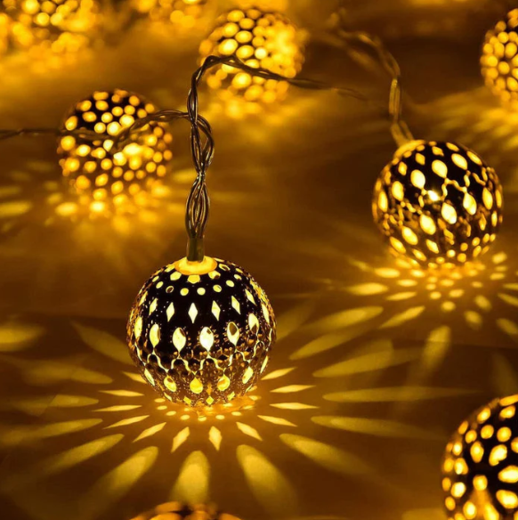 Solar-Lichterkette im Orientalischen Design