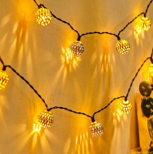 Solar-Lichterkette im Orientalischen Design