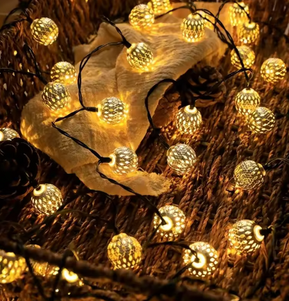 Solar-Lichterkette im Orientalischen Design