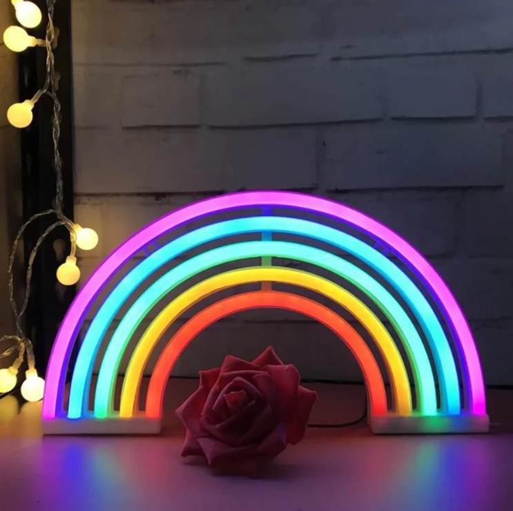 LED Regenbogen Stimmungslicht für Kinderzimmer