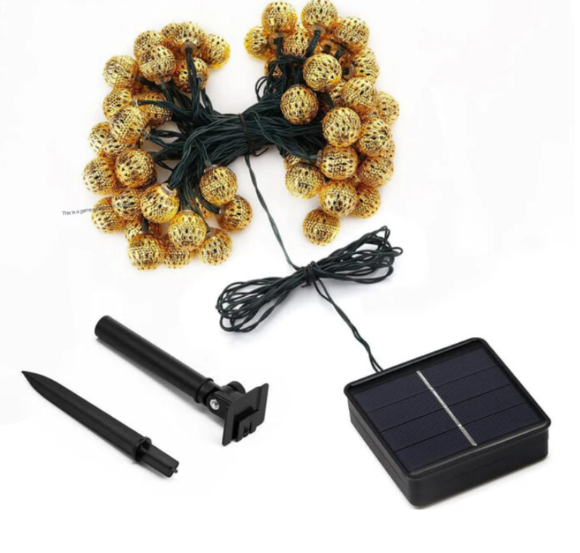 Solar-Lichterkette im Orientalischen Design