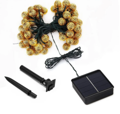 Solar-Lichterkette im Orientalischen Design