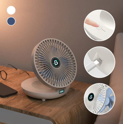 Tragbarer USB-Ventilator für den Sommer