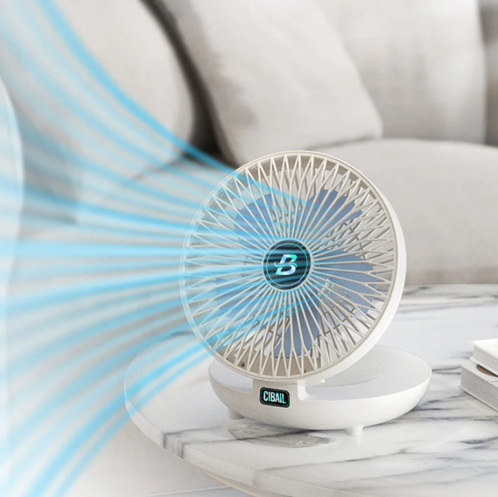 Tragbarer USB-Ventilator für den Sommer
