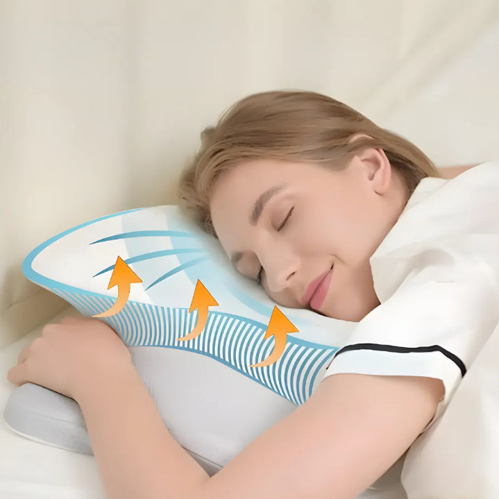 3D Ergonomisches Kissen für besseren Schlaf