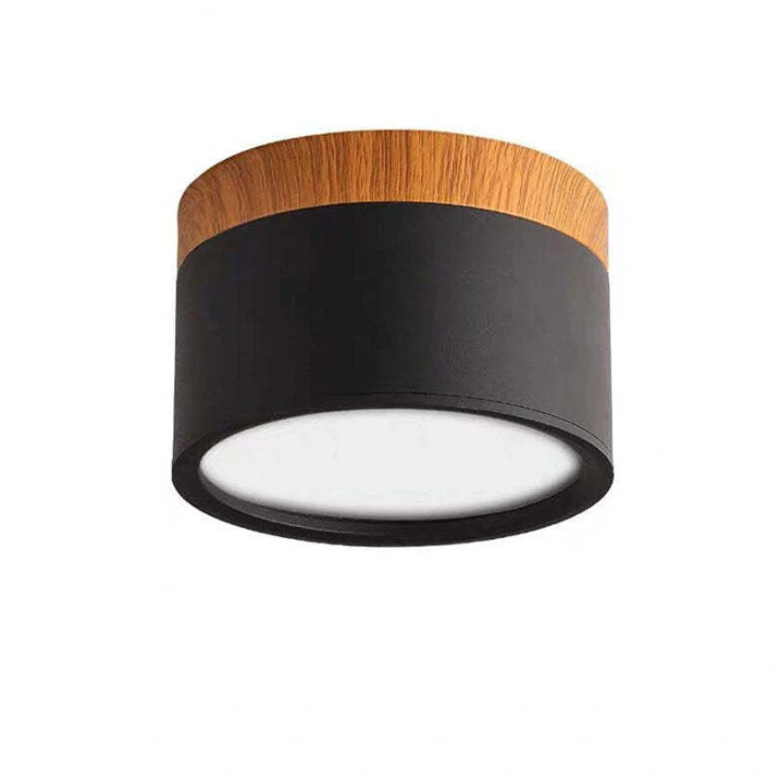 Zeitlose LED-Deckenleuchte im Morandi-Design
