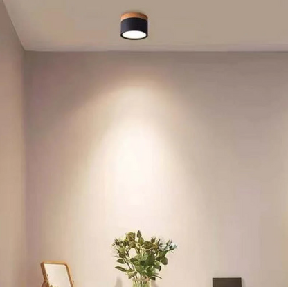 Zeitlose LED-Deckenleuchte im Morandi-Design