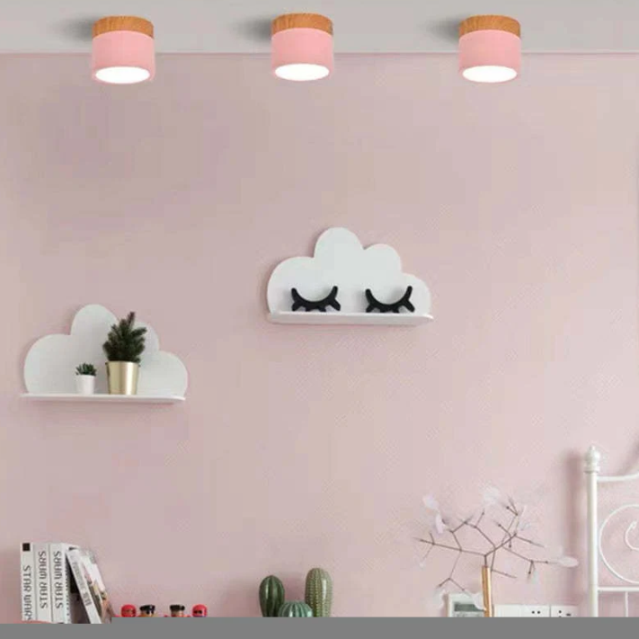 Zeitlose LED-Deckenleuchte im Morandi-Design