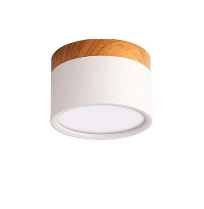 Zeitlose LED-Deckenleuchte im Morandi-Design