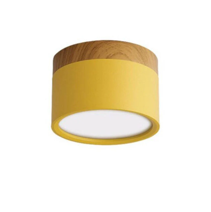 Zeitlose LED-Deckenleuchte im Morandi-Design
