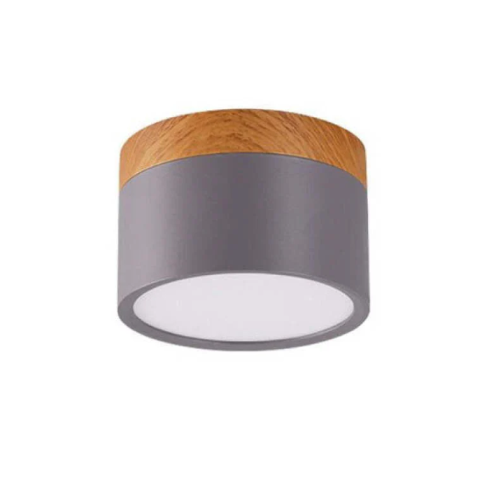 Zeitlose LED-Deckenleuchte im Morandi-Design