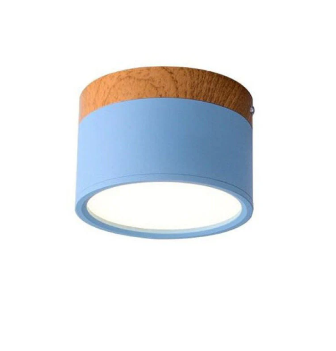 Zeitlose LED-Deckenleuchte im Morandi-Design