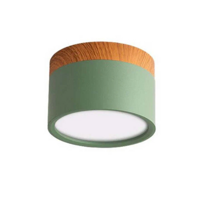 Zeitlose LED-Deckenleuchte im Morandi-Design