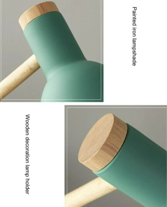Moderne Tischlampe im skandinavischen Design
