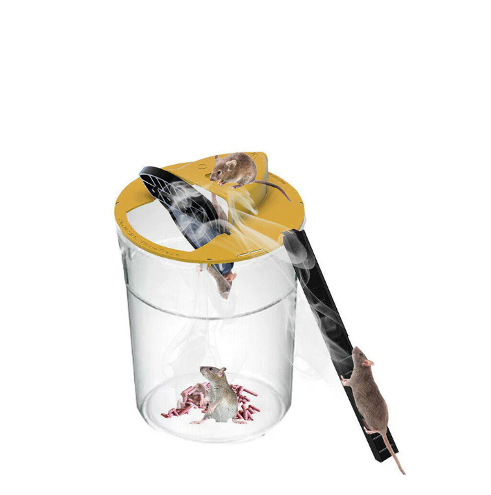 Automatische Mausefalle mit Selbstschließmechanismus