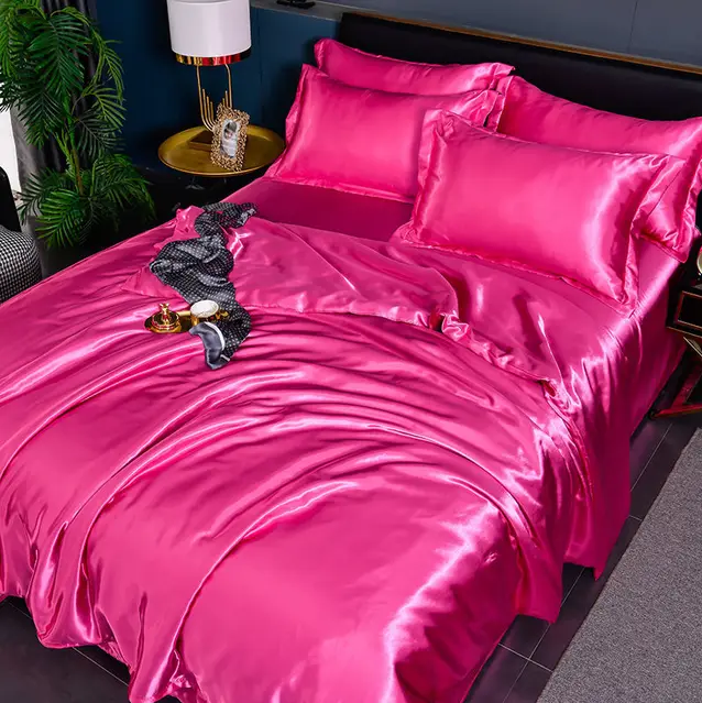 Hochwertige Uni-Satin-Bettwäsche für Komfort und Stil