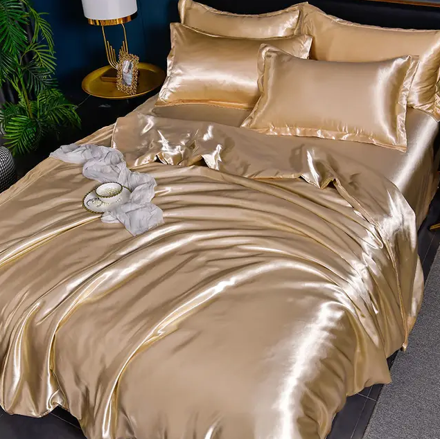 Hochwertige Uni-Satin-Bettwäsche für Komfort und Stil