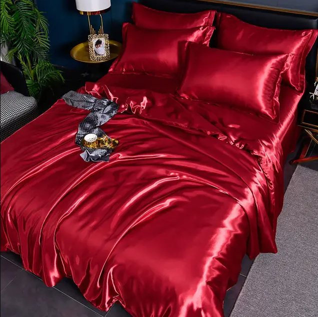 Hochwertige Uni-Satin-Bettwäsche für Komfort und Stil