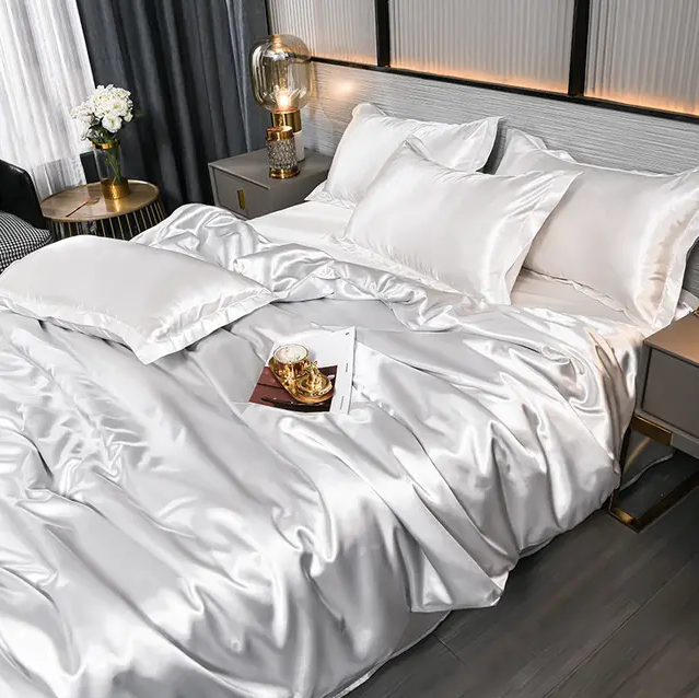 Hochwertige Uni-Satin-Bettwäsche für Komfort und Stil