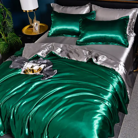 Hochwertige Uni-Satin-Bettwäsche für Komfort und Stil