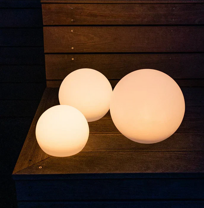 Outdoor-Gartenbeleuchtung – Runde LED-Lampe