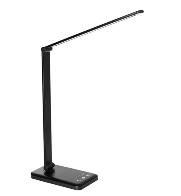 Verstellbare LED-Tischlampe mit Ladefunktion und Modernem Design