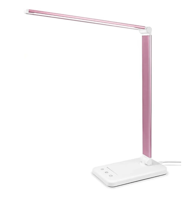 Verstellbare LED-Tischlampe mit Ladefunktion und Modernem Design