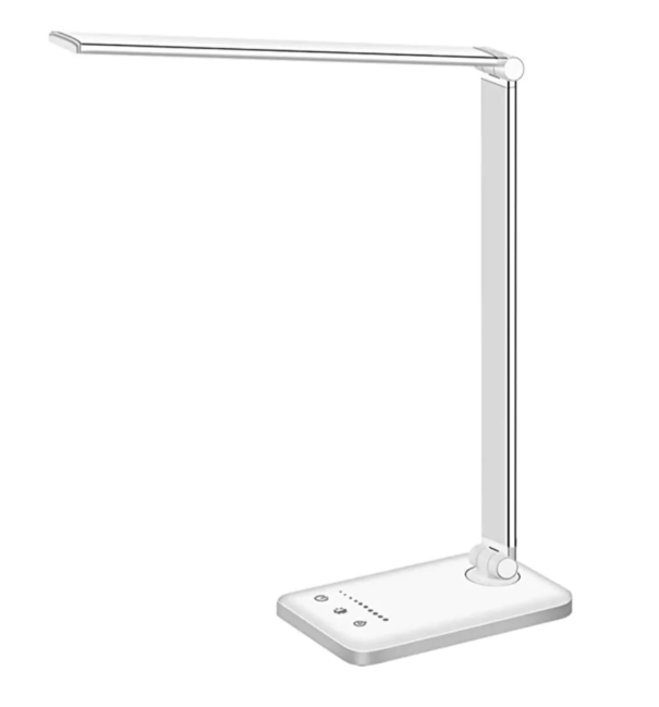 Verstellbare LED-Tischlampe mit Ladefunktion und Modernem Design