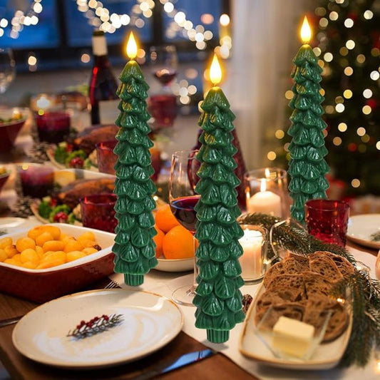 LED Kerzenlichter für eine gemütliche Weihnachtsatmosphäre