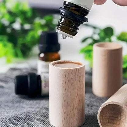 Elegantes Holz-Diffusor Set für Raumduft und Atmosphäre