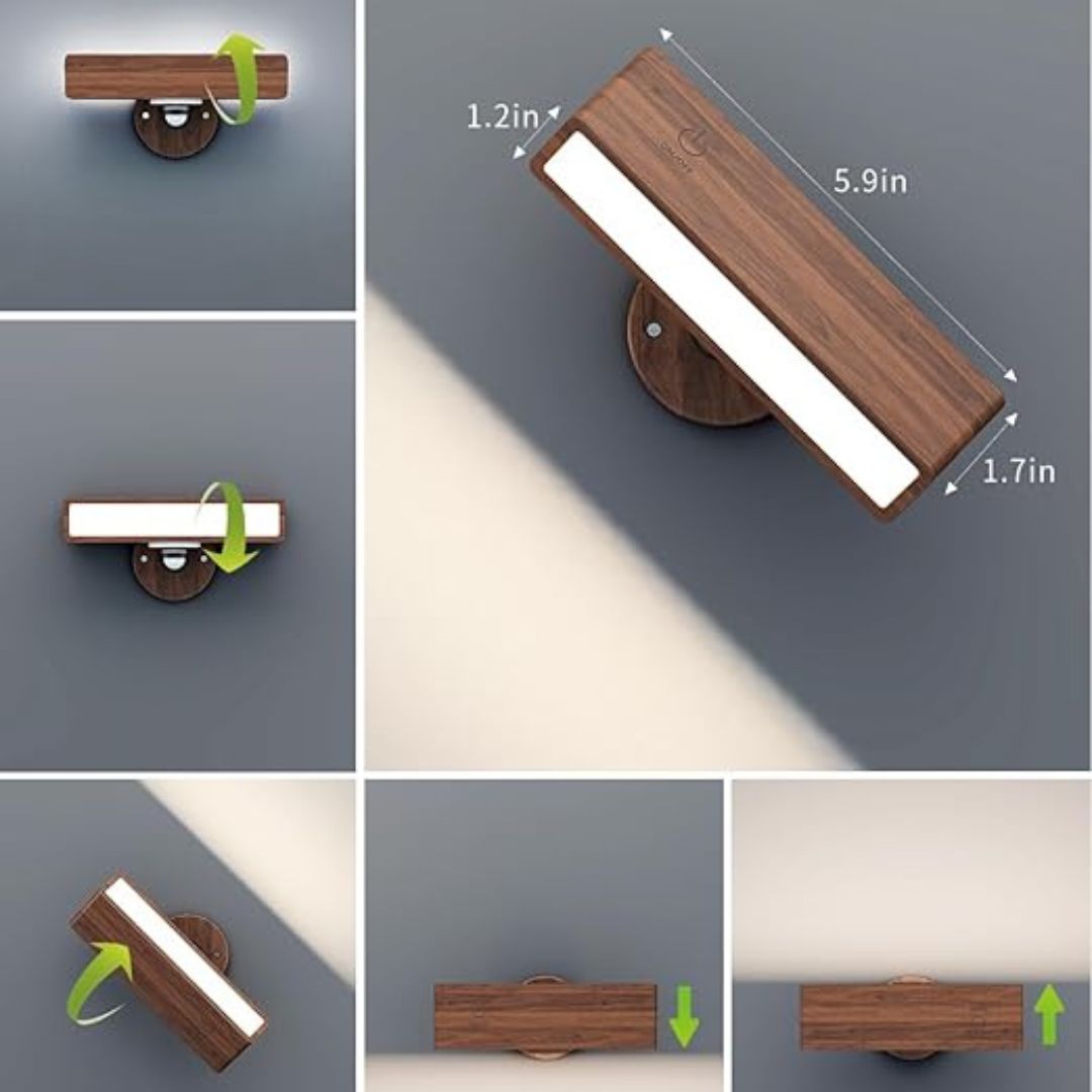 Moderne Wiederaufladbare Wandlampe mit Stilvollem Design